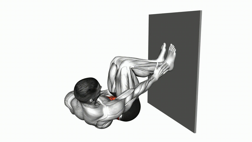 Toque no Calcanhar a 90 Graus Contra a Parede