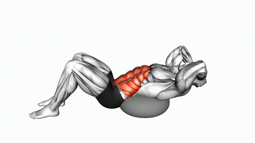 Abdominal Crunch na Almofada de Ar
