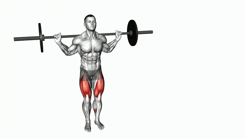 Afundo Lateral com Barra