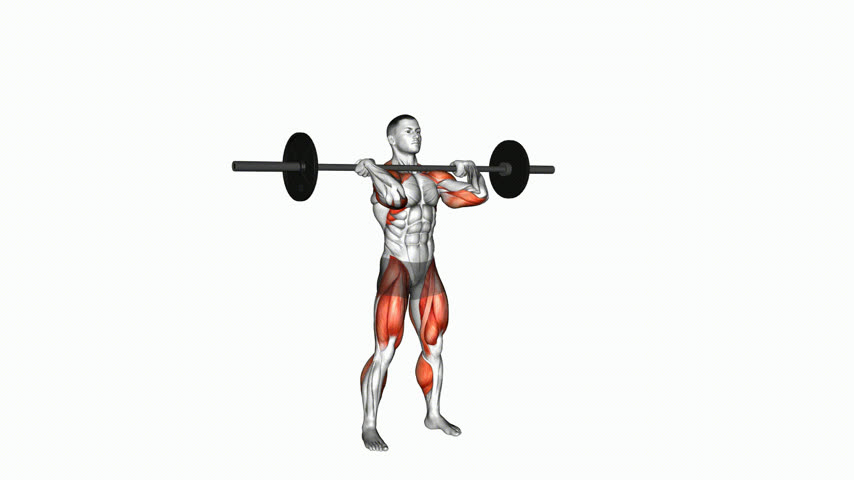 Split Jerk com Barra