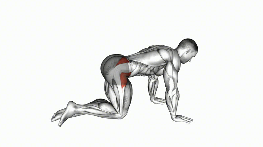 Chute Lateral com Perna Flexionada (Ajoelhado)