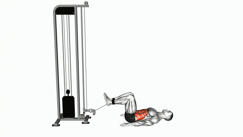 Abdominal Reverso na Polia