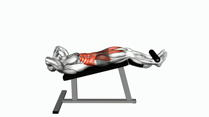 Abdominal Sit Up Declinado (Versão 3)
