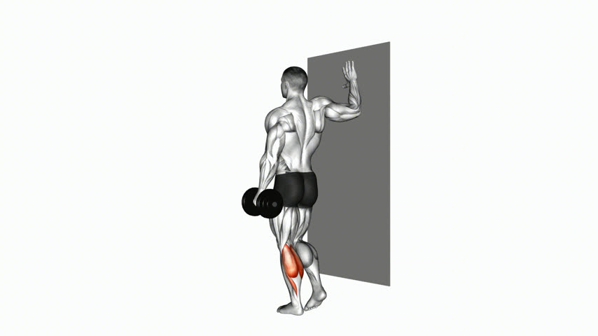Elevação de Panturrilha Unilateral com Halter (Panturrilhas V2)
