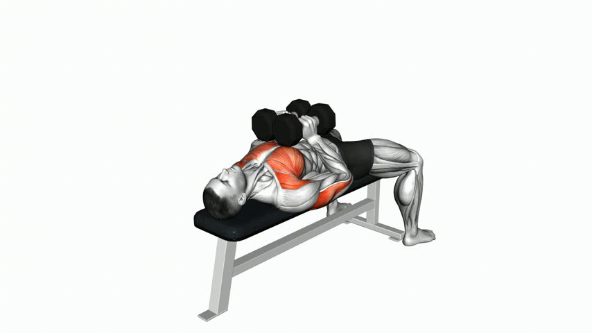 Supino com Halteres Pressionados (Squeeze Press)