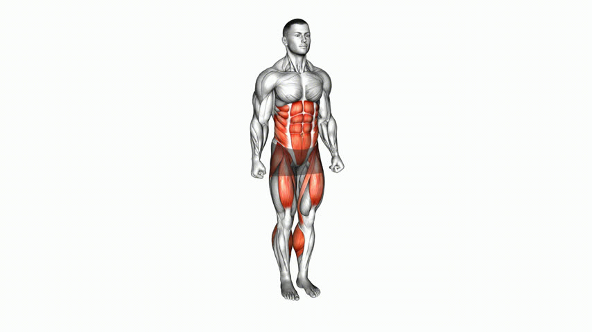 Toque Frontal dos Pés