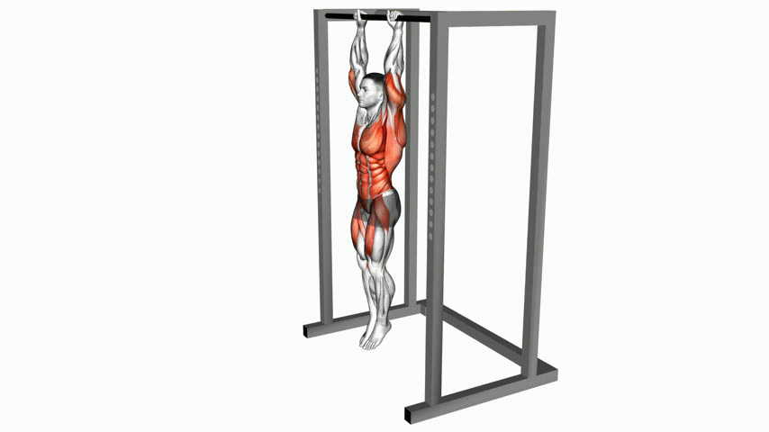 Elevação de Front Lever na Barra
