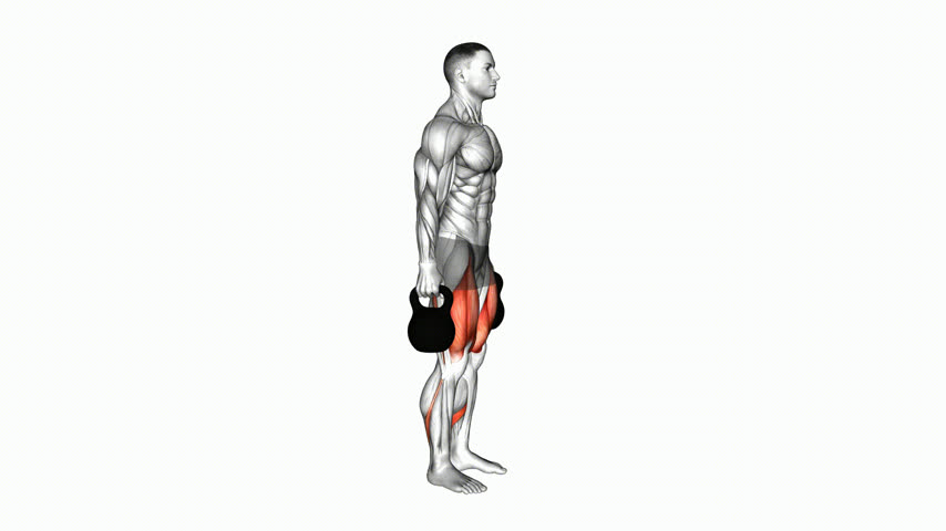 Afundo para Frente e para Trás com Kettlebell