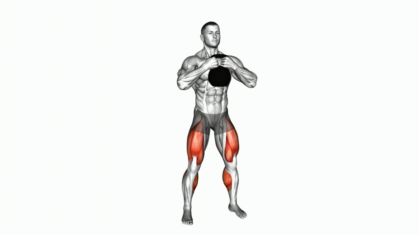 Agachamento Goblet de Mobilidade com Kettlebell