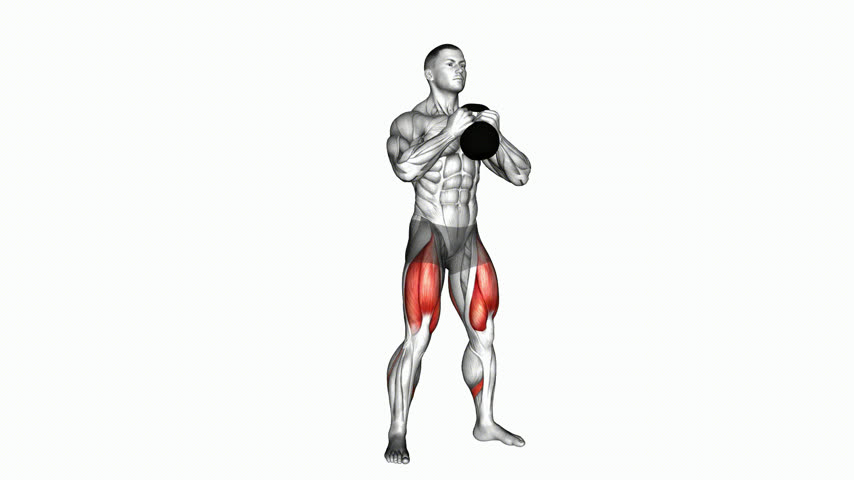 Agachamento Goblet com Kettlebell