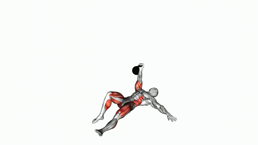 Meio Levantamento Turco com Kettlebell