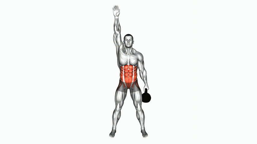 Windmill Baixo com Kettlebell