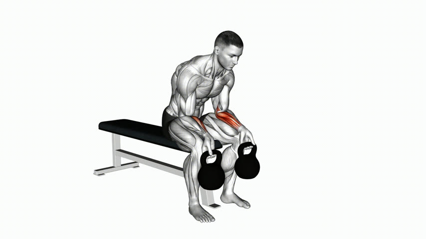 Rosca de Punho com Kettlebell