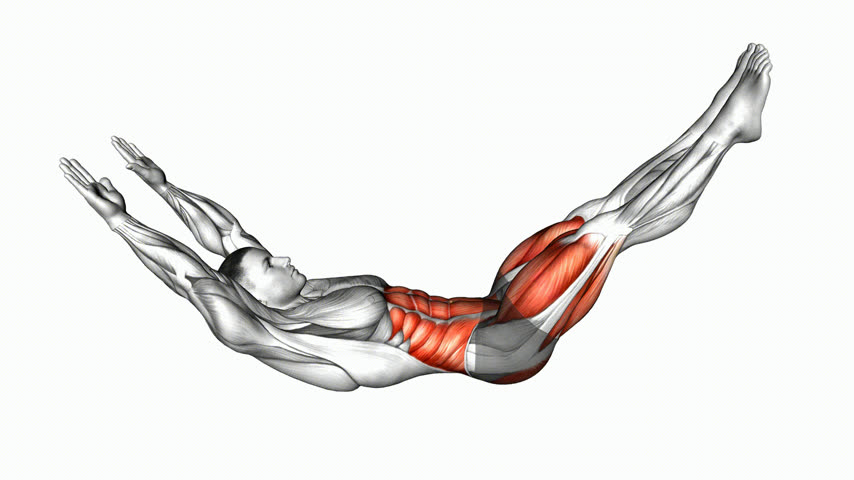 Abdominal Crunch com Joelhos para Dentro e para Fora