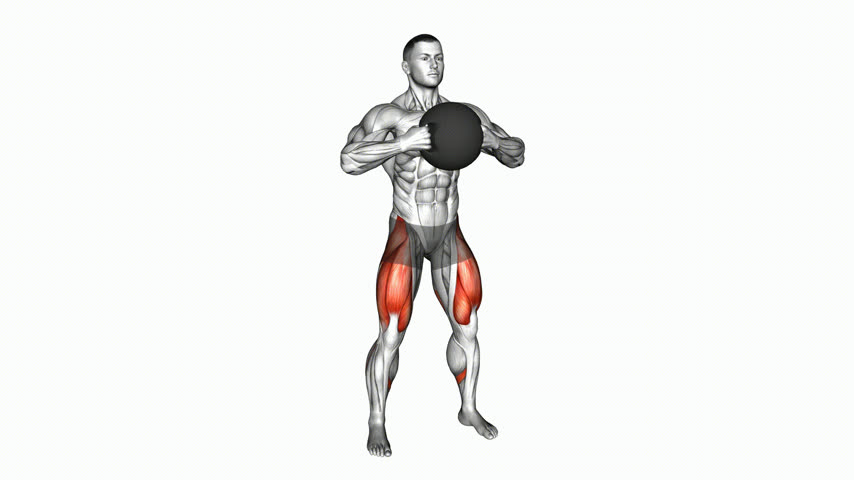 Agachamento Goblet com Medicine Ball