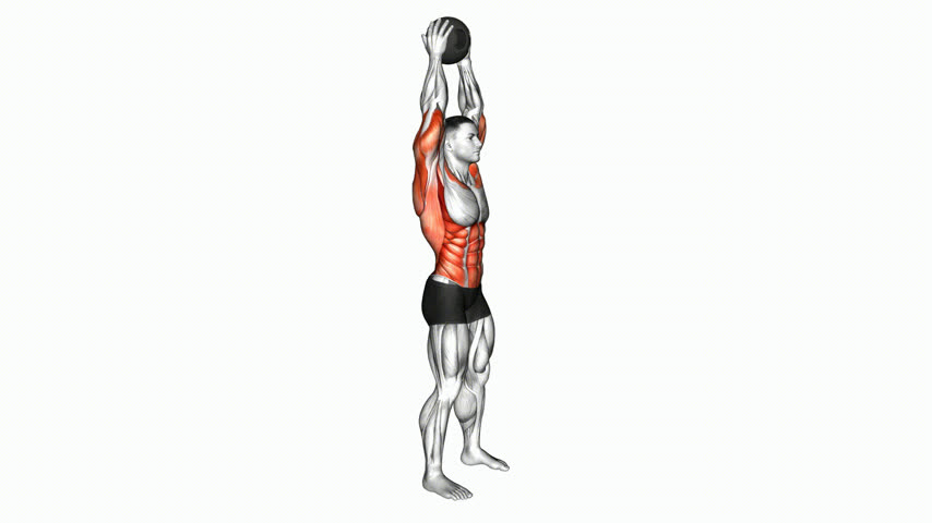 Slam Acima da Cabeça com Medicine Ball