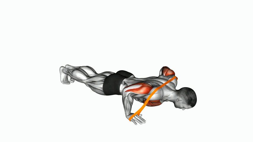 Flexão de Braço com Elástico