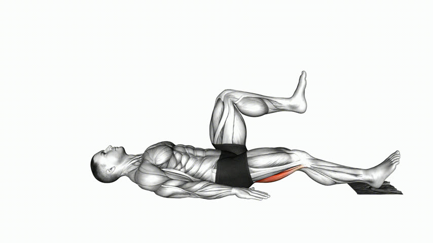 Flexão de Perna Unilateral Excêntrica com Toalha nas Argolas