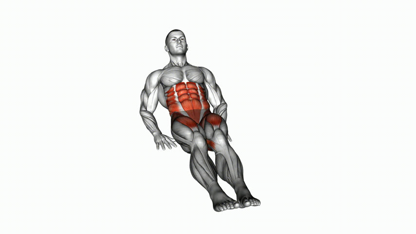 Abdominal com Círculo de Pernas Sentado