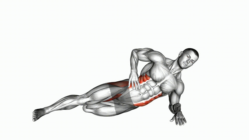 Ponte Lateral com Perna Flexionada