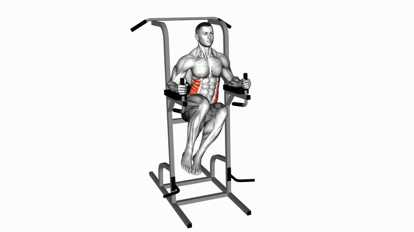 Quadril Lateral (nas Barras Paralelas)