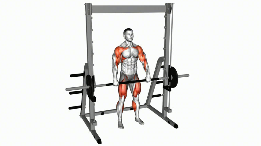 Hang Clean no Smith