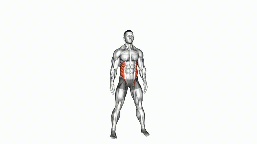 Flexão Lateral em Pé (Braço Flexionado) (1)