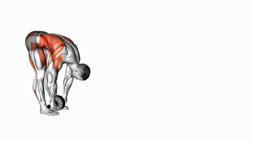 Rollout com Roda Abdominal em Pé