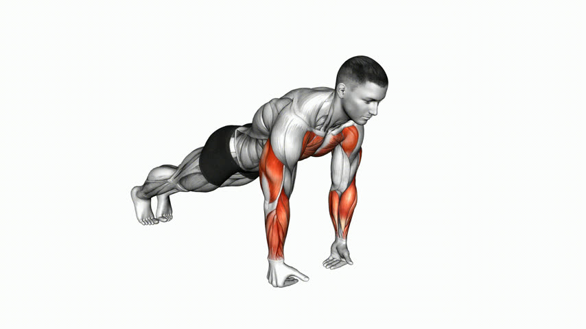 Flexão de Braço Completa sobre os Punhos